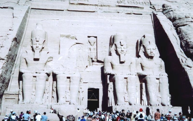 Abu Simbel Temple Ramses statue statues ancient